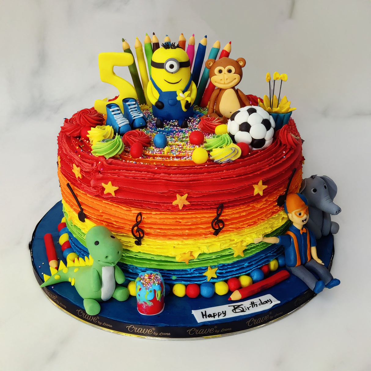 Vibrant Cake