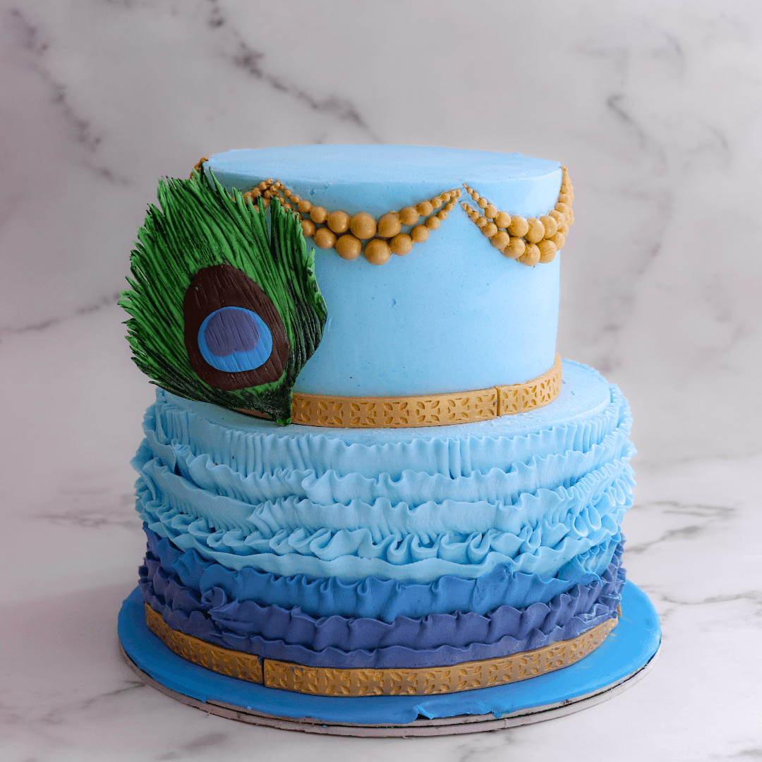BEAUTIFUL PEACOCK CAKE : r/Cakes