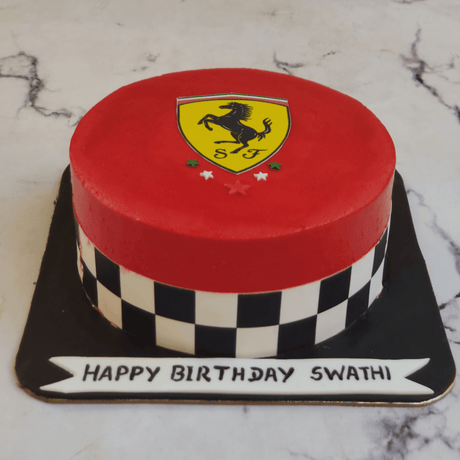 Ferrari Cake - Crave by Leena