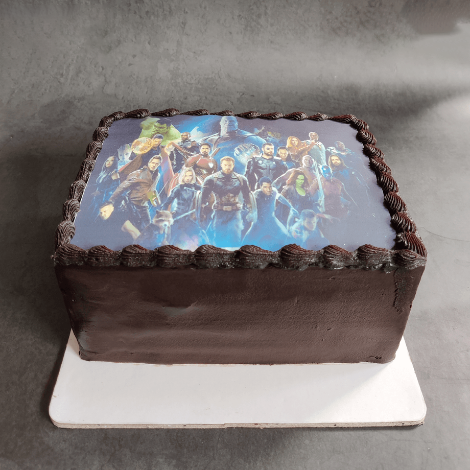 Avengers Cake 2.0 - A Masterpiece of Superhero Cake Design