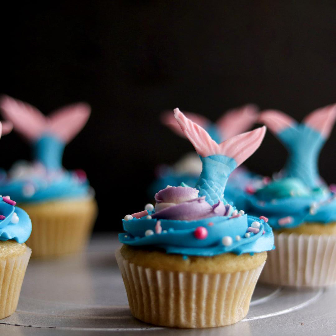 Mermaid Cupcakes - Crave by Leena