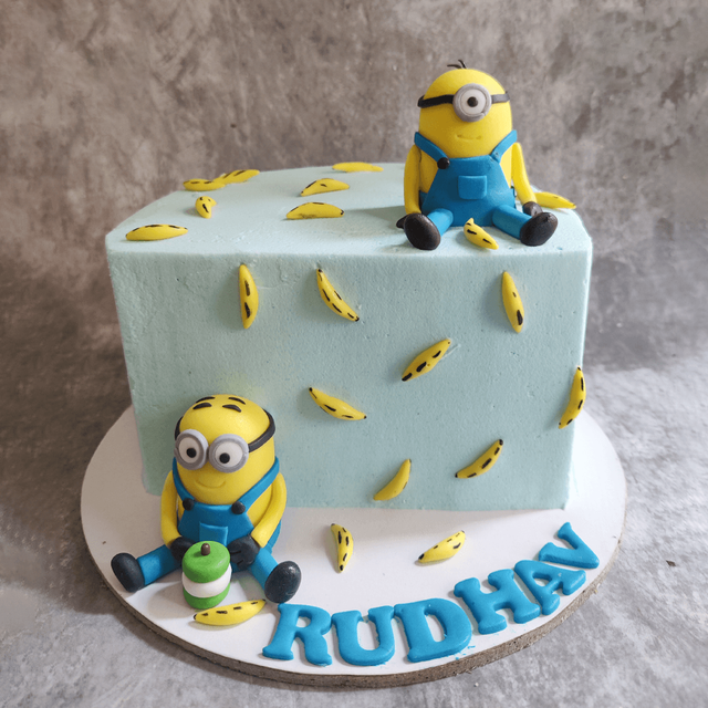 Minion Half Cake - Crave by Leena