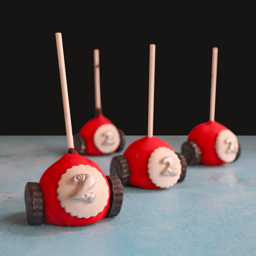 Racer Cake Pops - Crave by Leena