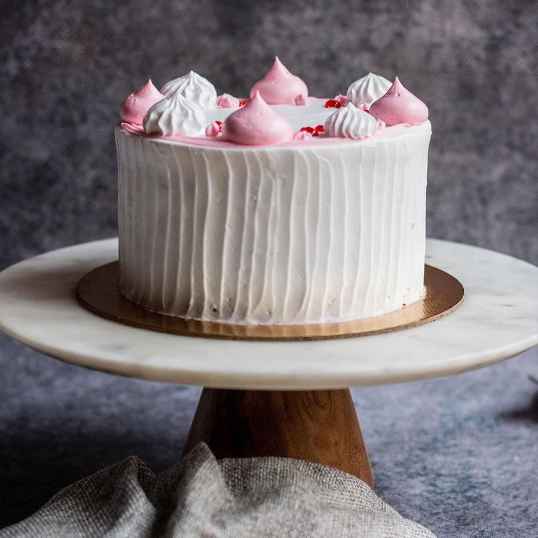 Raspberries and Cream Cake