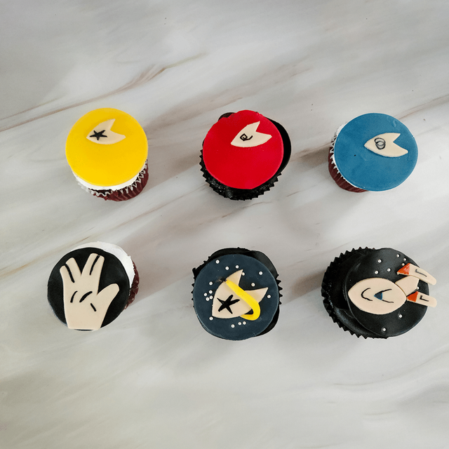 Star Trek Cupcakes - Crave by Leena