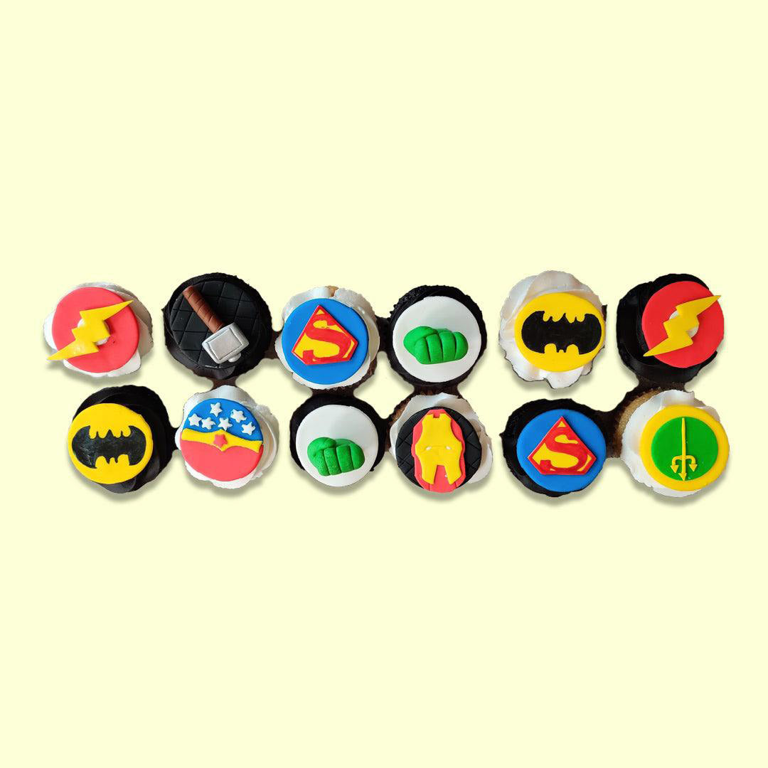 Superhero Cupcakes - Crave by Leena