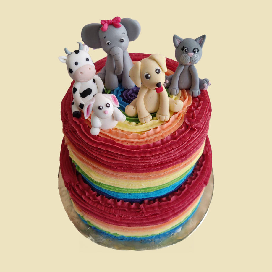 Kids animal cake - FunCakes