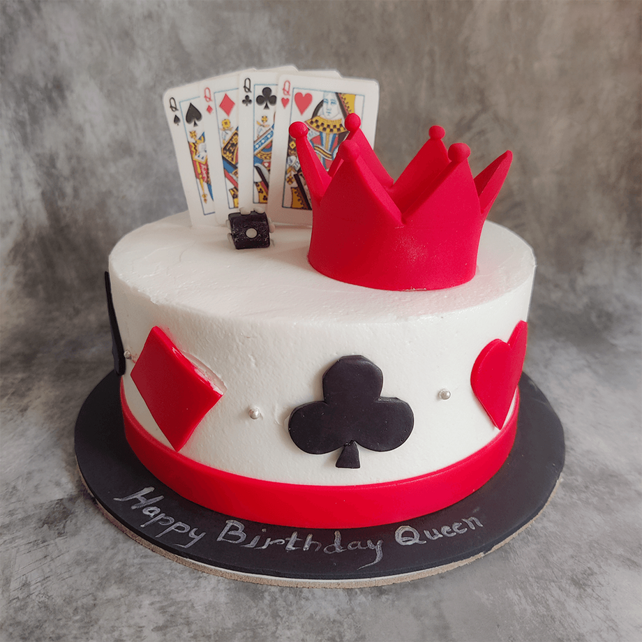 Birthday Queen Cake | bakehoney.com