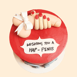 Wishing you a Hap-Penis Cake