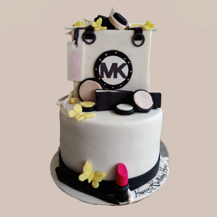 Makeup Kit Theme Cake