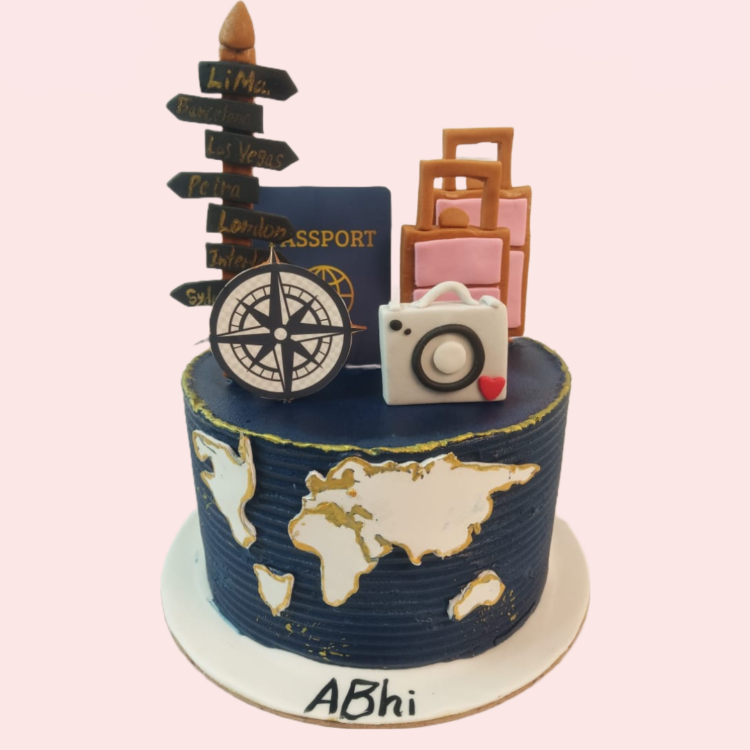 Cup a Dee Cakes Blog: Little World Traveler Birthday Cake