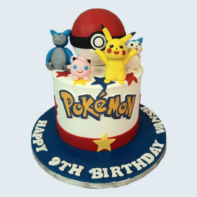 Pokemon Cake - Crave by Leena