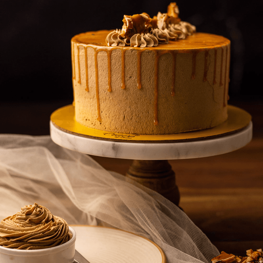 In frame - caramel butterscotch cake. Layers of vanilla sponge, salted  caramel, butterscotch and whipped cream. . . 🎂ALL ABOUT CAKES -… |  Instagram