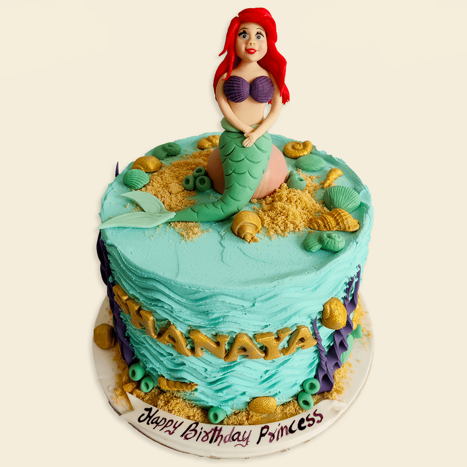 Mini Mermaid Cakes - Big Family Blessings