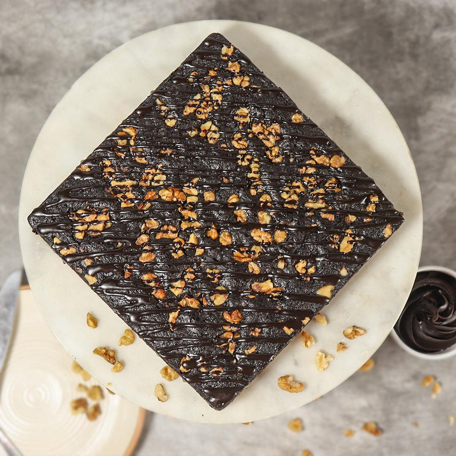 Chocolate Brownie Walnut Pie Recipe - BettyCrocker.com