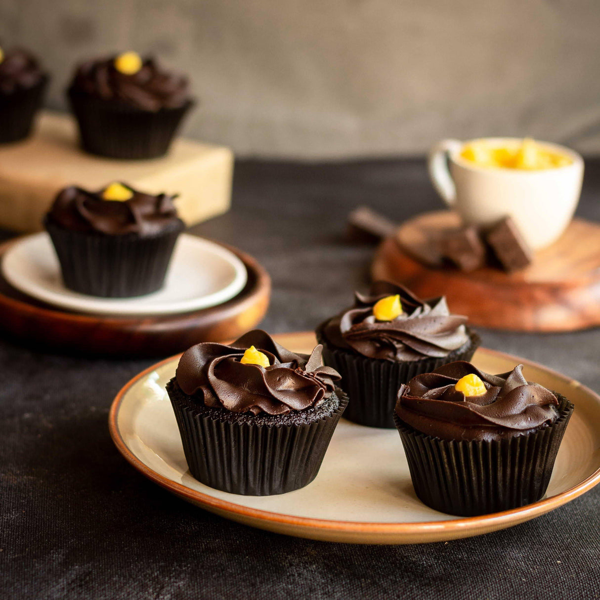 Chocolate Custard (box of 6) (Gluten free) - Crave