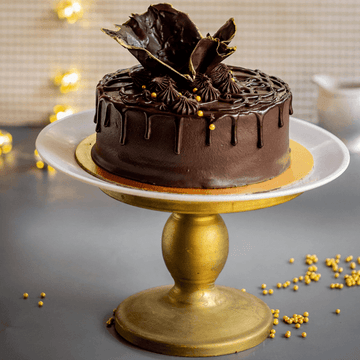 Order Dark Chocolate Espresso Crunch Cake Online in Bangalore - Happy Belly  Bakes