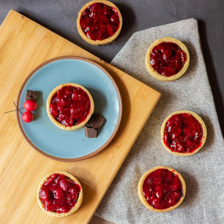 Dark Chocolate Cherry Tart (box of 6) - Crave