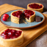 Dark Chocolate Cherry Tart (box of 6) - Crave