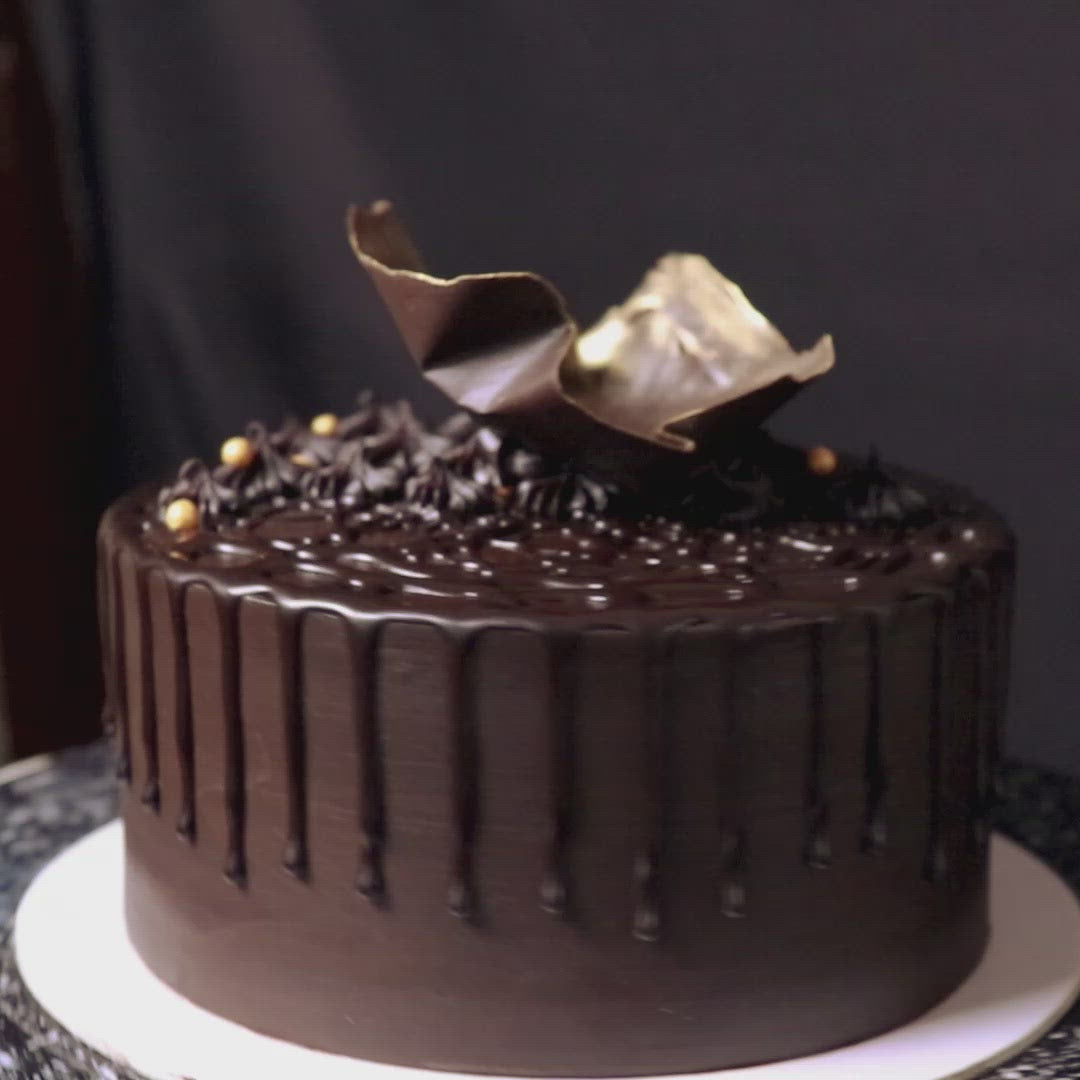 Chocolate Truffle Cake (GF & RSF)