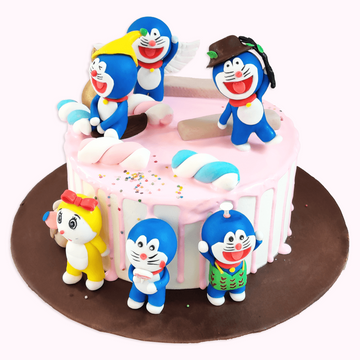 nobita birthday cake | triple lemon mascarpone cake | Lilia Fransisca |  Flickr