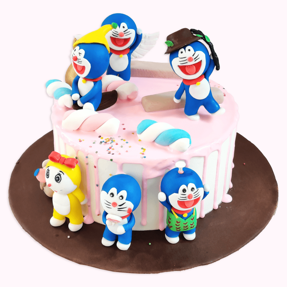 Round Doraemon Cake, For Birthday Parties, Packaging Type: Carton Box at Rs  300/pound in Jaipur