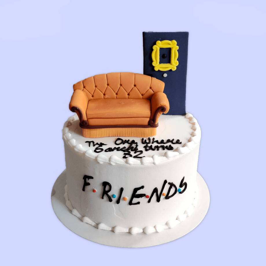 FRIENDS Pivot Cake – legateaucakes