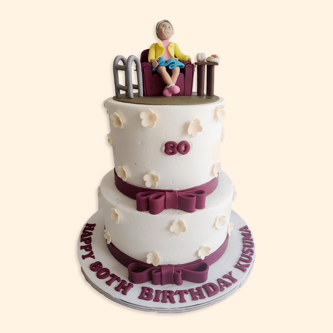 80th birthday cake hi-res stock photography and images - Alamy
