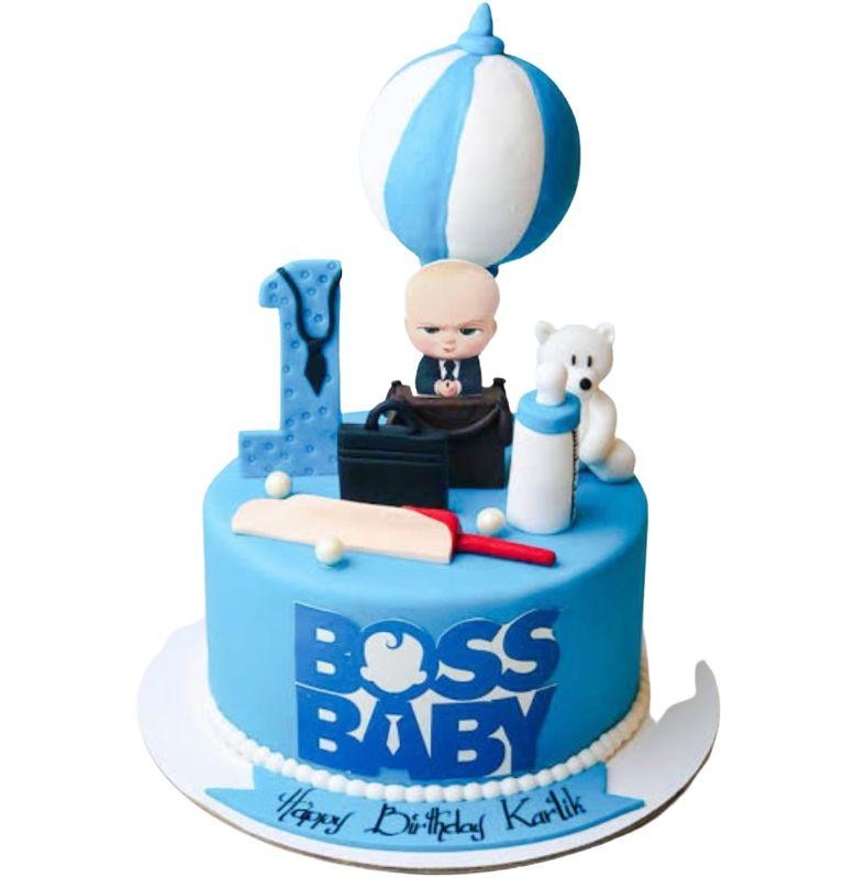 Hot air Boss baby cake - Crave by Leena