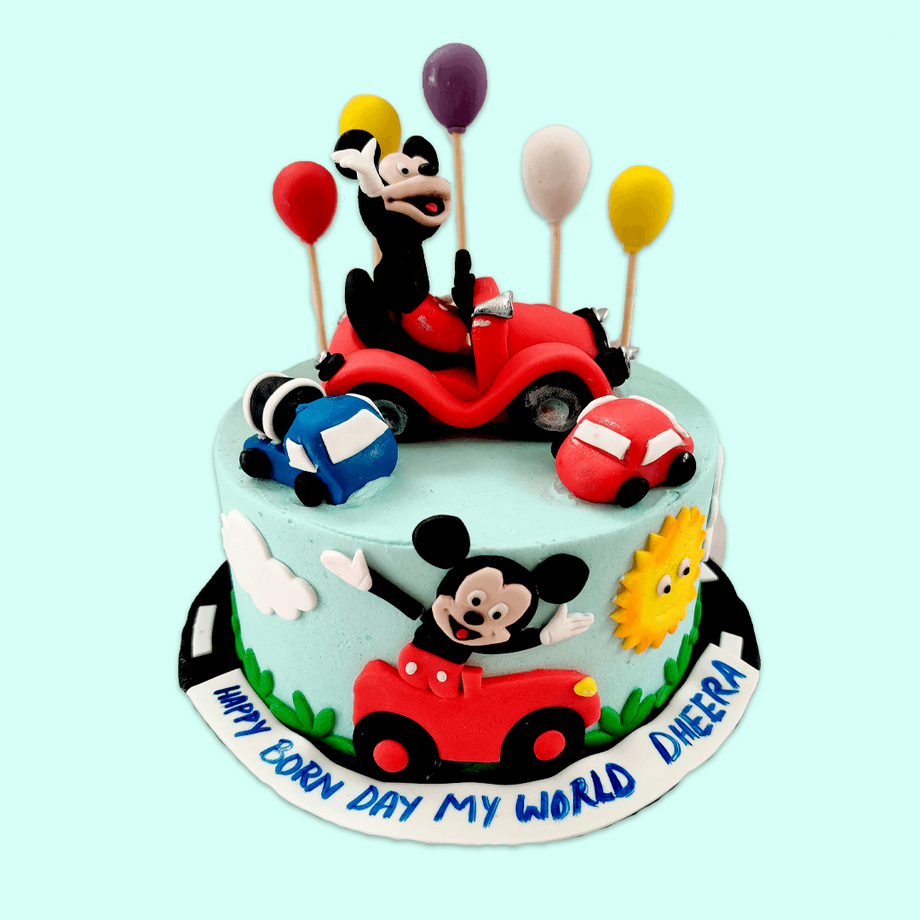 Mickey Mouse Farm Themed Cake - Decorated Cake by DCC - CakesDecor