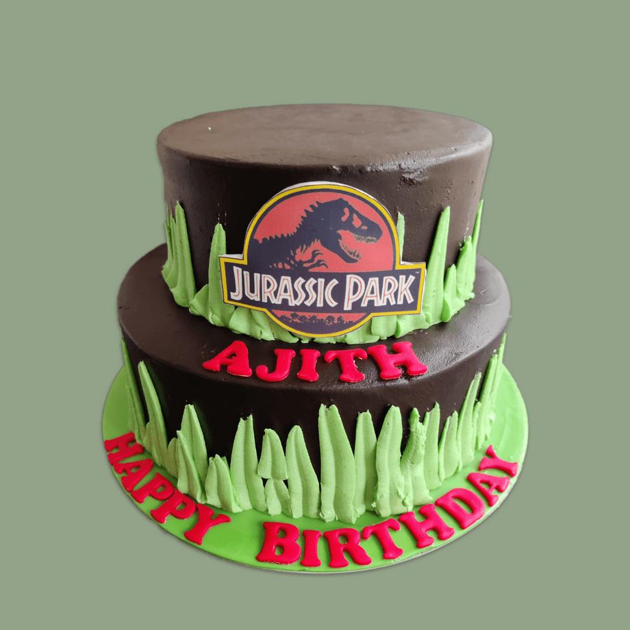 Park theme cake - Decorated Cake by toppings - CakesDecor