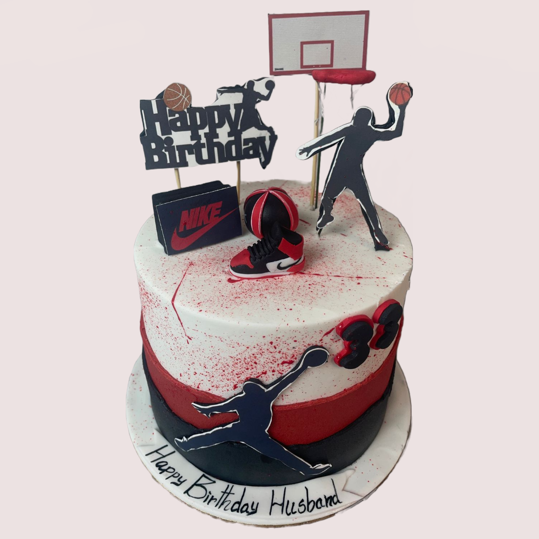 Pin by Amy Aragon on Ayden 13th birthday | Basketball birthday cake, Basketball  cake, Themed birthday cakes