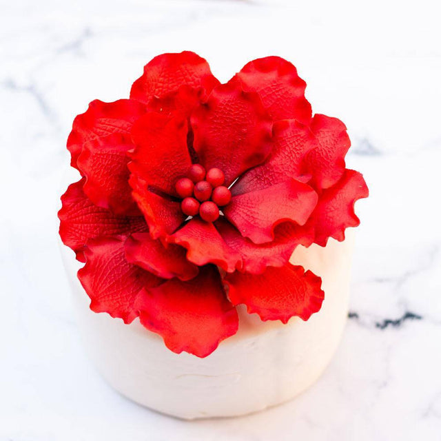 Red Peony Topper - Crave