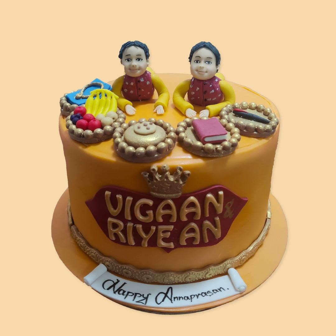 Yellow & Brown - CakeCentral.com