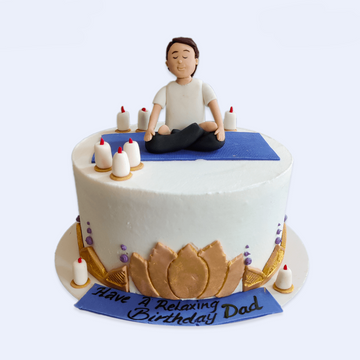 Yoga Cake Topper Personalised Girl Woman Birthday Cake Decoration Any Name  & Age - Etsy