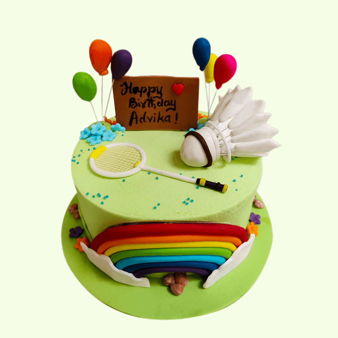 Badminton Cake - My Bake Studio LLP