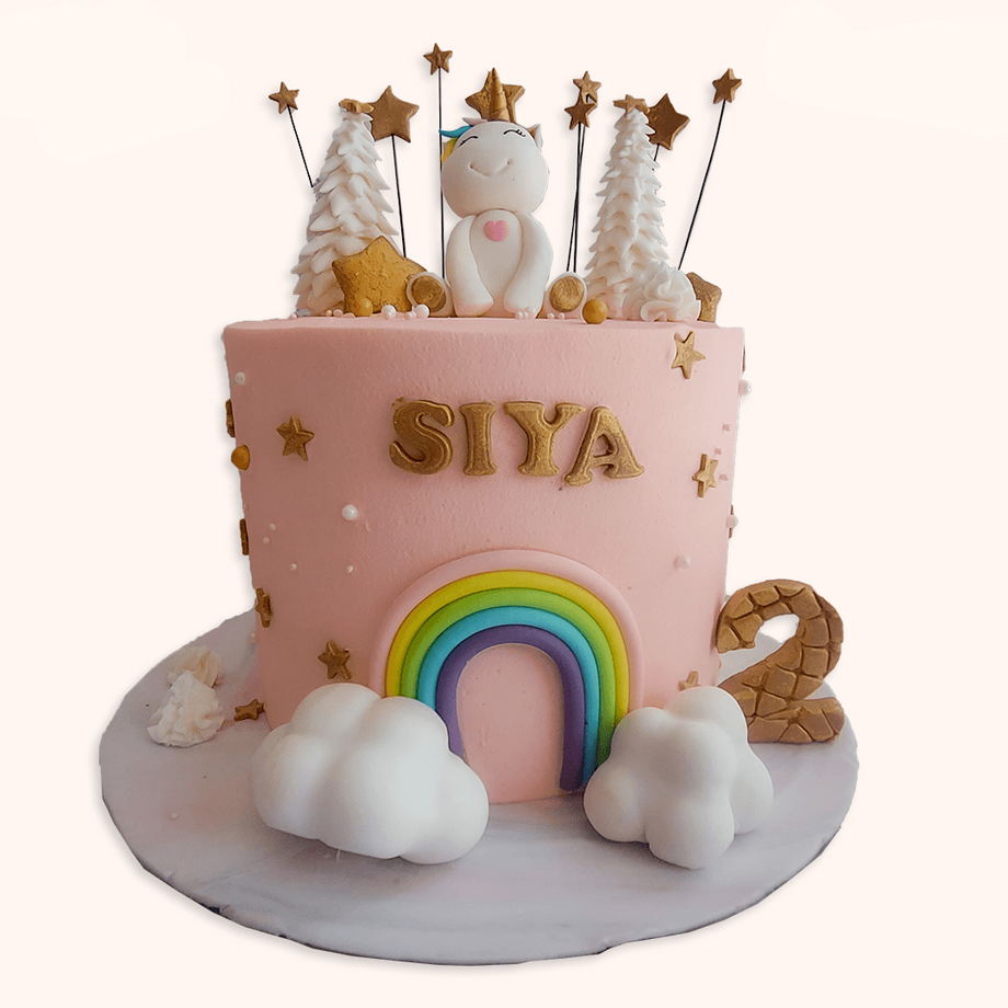 Pastel Unicorn and Rainbow | Elegant Temptations Bakery