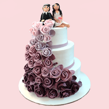 Buy 25th Anniversary Cakes | Order 25th Wedding Anniversary Cakes - Winni