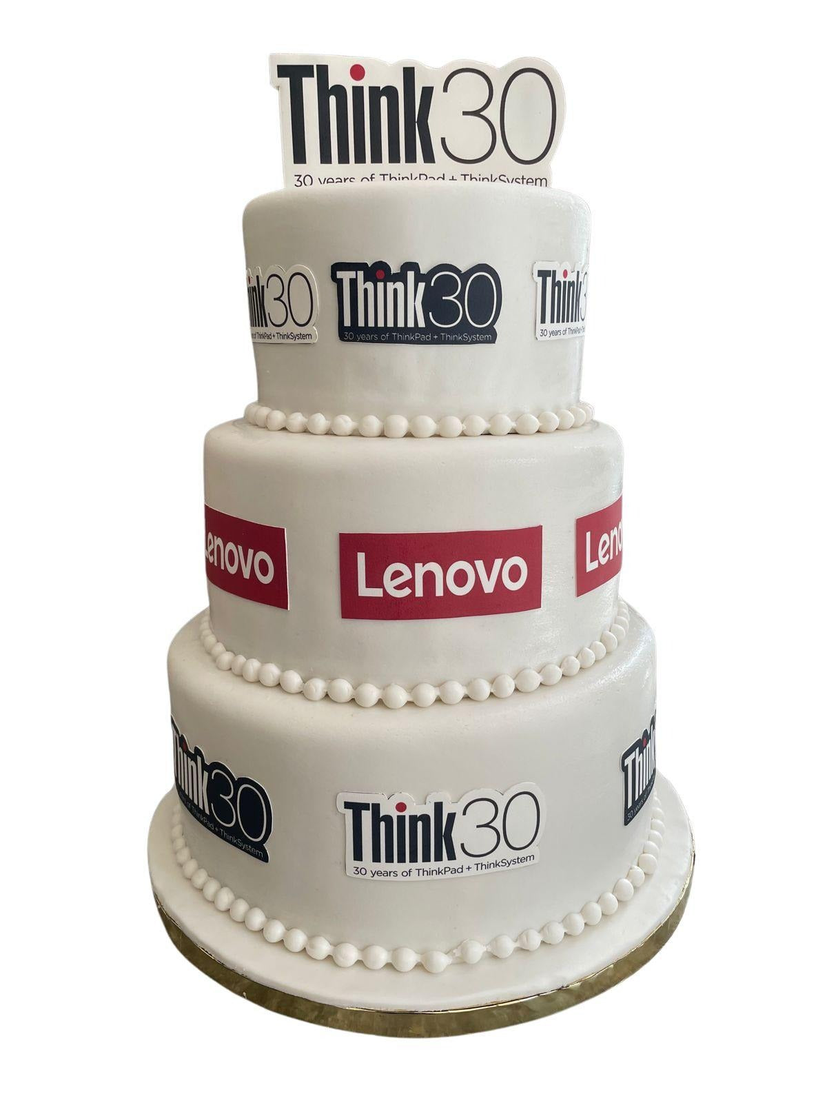 The Corporate Lenovo Cake – Crave by Leena