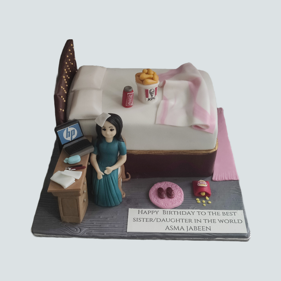 Best Workaholic Theme Cake In Lucknow | Order Online