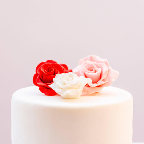 Tri-Colour Roses Topper - Crave