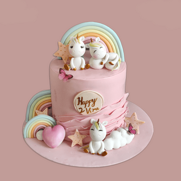 Unicorn Theme Cake Delivery in Mumbai, Delhi, Hyderabad, Bangalore