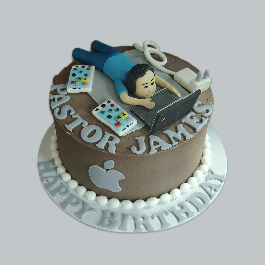 Computer Theme Cake Designs & Images